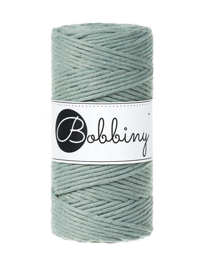 Bobbiny MACRAME CORDS 3MM Laurel | Knitting yarn shop / dzijas veikals
