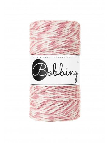 Bobbiny MACRAME CORDS 3MM Magic Pink | Knitting yarn shop / dzijas veikals