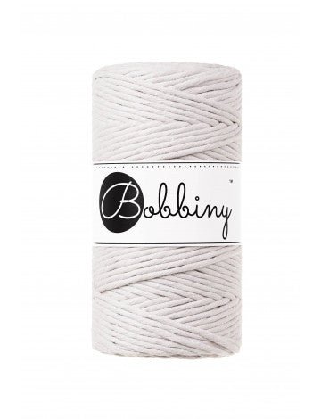 Bobbiny MACRAME CORDS 3MM Moonlight | Knitting yarn shop / dzijas veikals