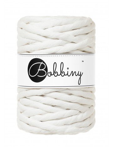 Bobbiny MACRAME CORDS 9MM Off White | Knitting yarn shop / dzijas veikals