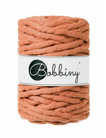 Bobbiny MACRAME CORDS 9MM Terracotta | Knitting yarn shop / dzijas veikals