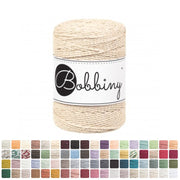 Bobbiny MACRAME ROPES 3PLY 1,5MM Aloe Baby | Knitting yarn shop / dzijas veikals