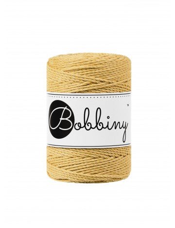 Bobbiny MACRAME ROPES 3PLY 1,5MM Honey Baby | Knitting yarn shop / dzijas veikals