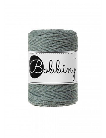 Bobbiny MACRAME ROPES 3PLY 1,5MM Laurel Baby | Knitting yarn shop / dzijas veikals