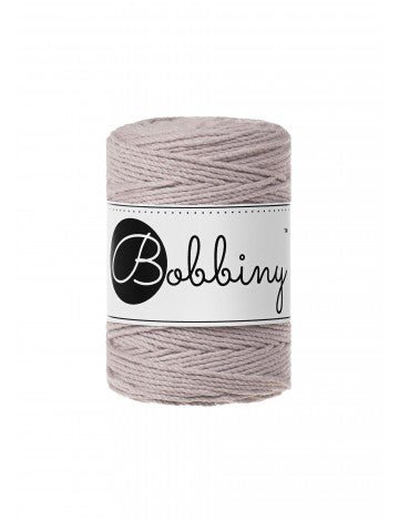 Bobbiny MACRAME ROPES 3PLY 1,5MM Pearl Baby | Knitting yarn shop / dzijas veikals