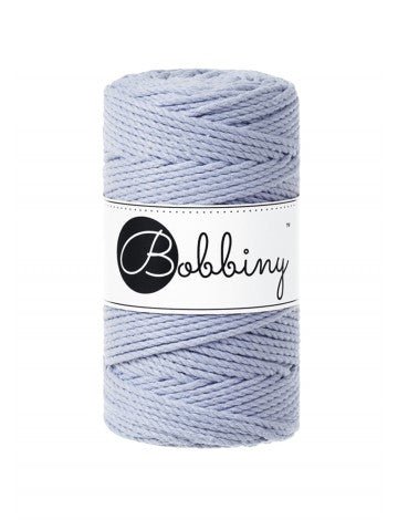 Bobbiny MACRAME ROPES 3PLY 3MM Iris | Knitting yarn shop / dzijas veikals