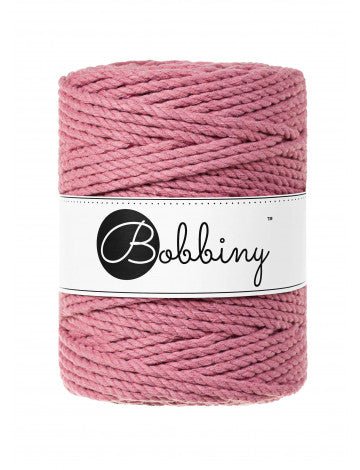 Bobbiny MACRAME ROPES 3PLY 5MM Blossom | Knitting yarn shop / dzijas veikals