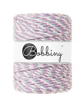 Bobbiny MACRAME ROPES 3PLY 5MM Magic Iris | Knitting yarn shop / dzijas veikals