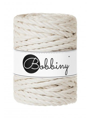 Bobbiny MACRAME ROPES 3PLY 9MM (Copy) Natural | Knitting yarn shop / dzijas veikals