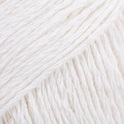 BOMULL - LIN UNI COLOUR 01 white | Knitting yarn shop / dzijas veikals