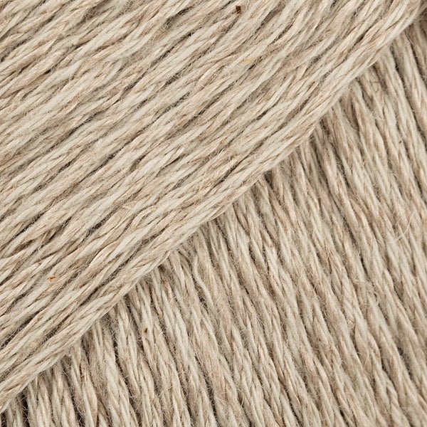 BOMULL - LIN UNI COLOUR 11 beige | Knitting yarn shop / dzijas veikals