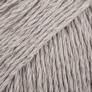 BOMULL - LIN UNI COLOUR 15 light grey | Knitting yarn shop / dzijas veikals