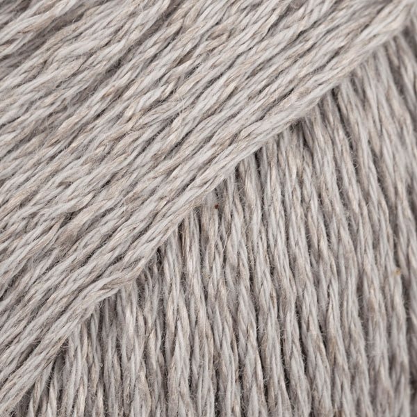 BOMULL - LIN UNI COLOUR 15 light grey | Knitting yarn shop / dzijas veikals