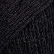 BOMULL - LIN UNI COLOUR 16 black | Knitting yarn shop / dzijas veikals