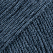 BOMULL - LIN UNI COLOUR 21 dark blue | Knitting yarn shop / dzijas veikals