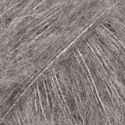 BRUSHED ALPACA SILK UNI COLOUR 03 grey | Knitting yarn shop / dzijas veikals