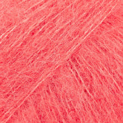 BRUSHED ALPACA SILK UNI COLOUR 06 coral | Knitting yarn shop / dzijas veikals