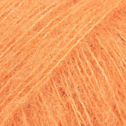 BRUSHED ALPACA SILK UNI COLOUR 29 tangerine | Knitting yarn shop / dzijas veikals
