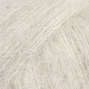 BRUSHED ALPACA SILK UNI COLOUR 35 pearl grey | Knitting yarn shop / dzijas veikals