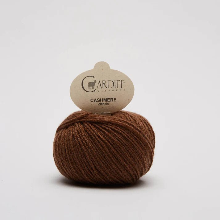 Cardiff Cashmere Classic 6/28 717 Sudan | Knitting yarn shop / dzijas veikals