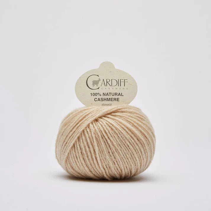Cardiff Cashmere Classic 6/28 Silver 509 | Knitting yarn shop / dzijas veikals