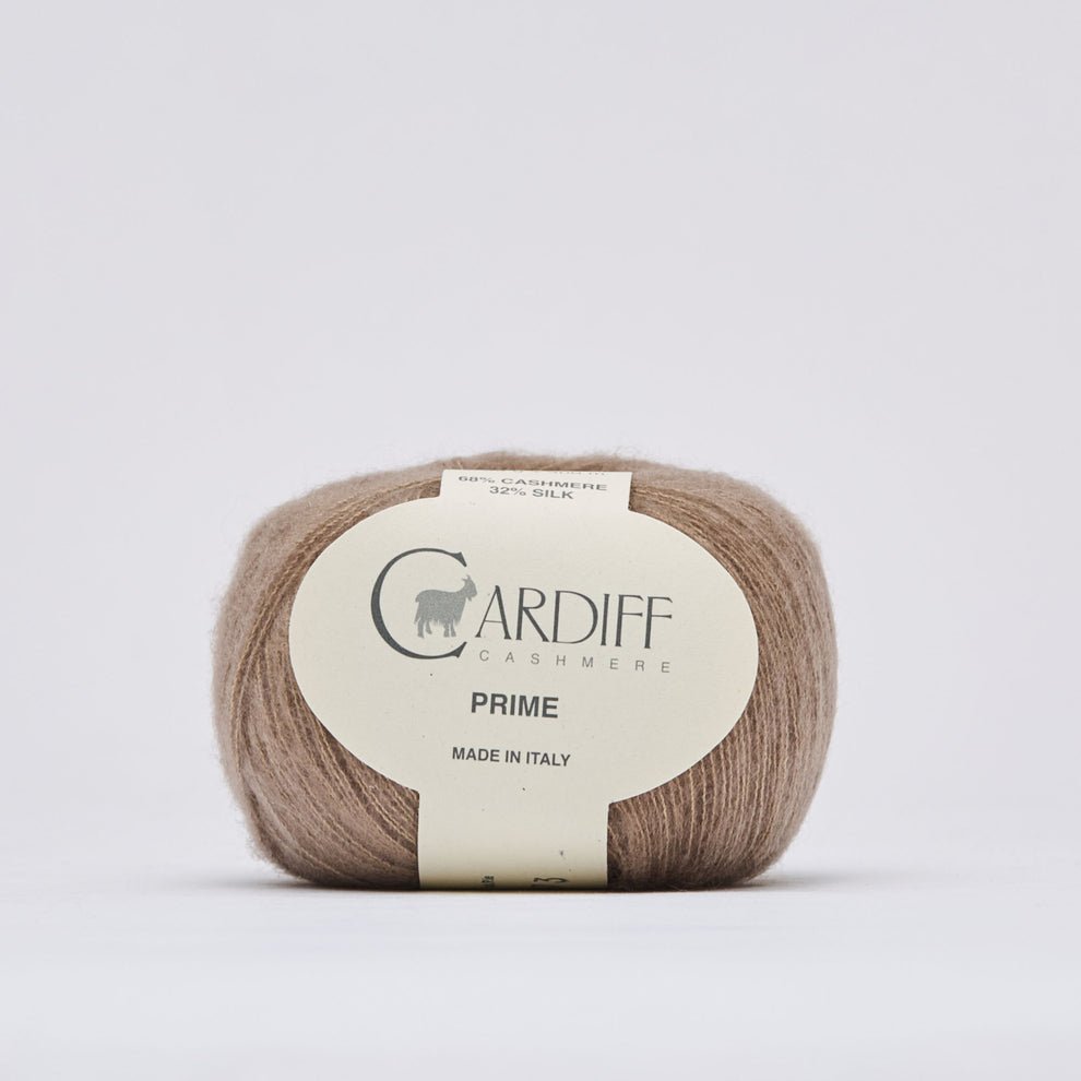 Cardiff Cashmere Prime - Cashmere Silk Lace Yarn 103 Brown | Knitting yarn shop / dzijas veikals