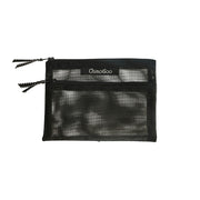 ChiaoGoo Accessory pocket - pouch 17x13cm black mesh | Knitting yarn shop / dzijas veikals