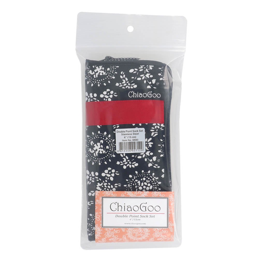ChiaoGoo Double - pointed needle set 15cm 2.00 - 3.25mm | Knitting yarn shop / dzijas veikals