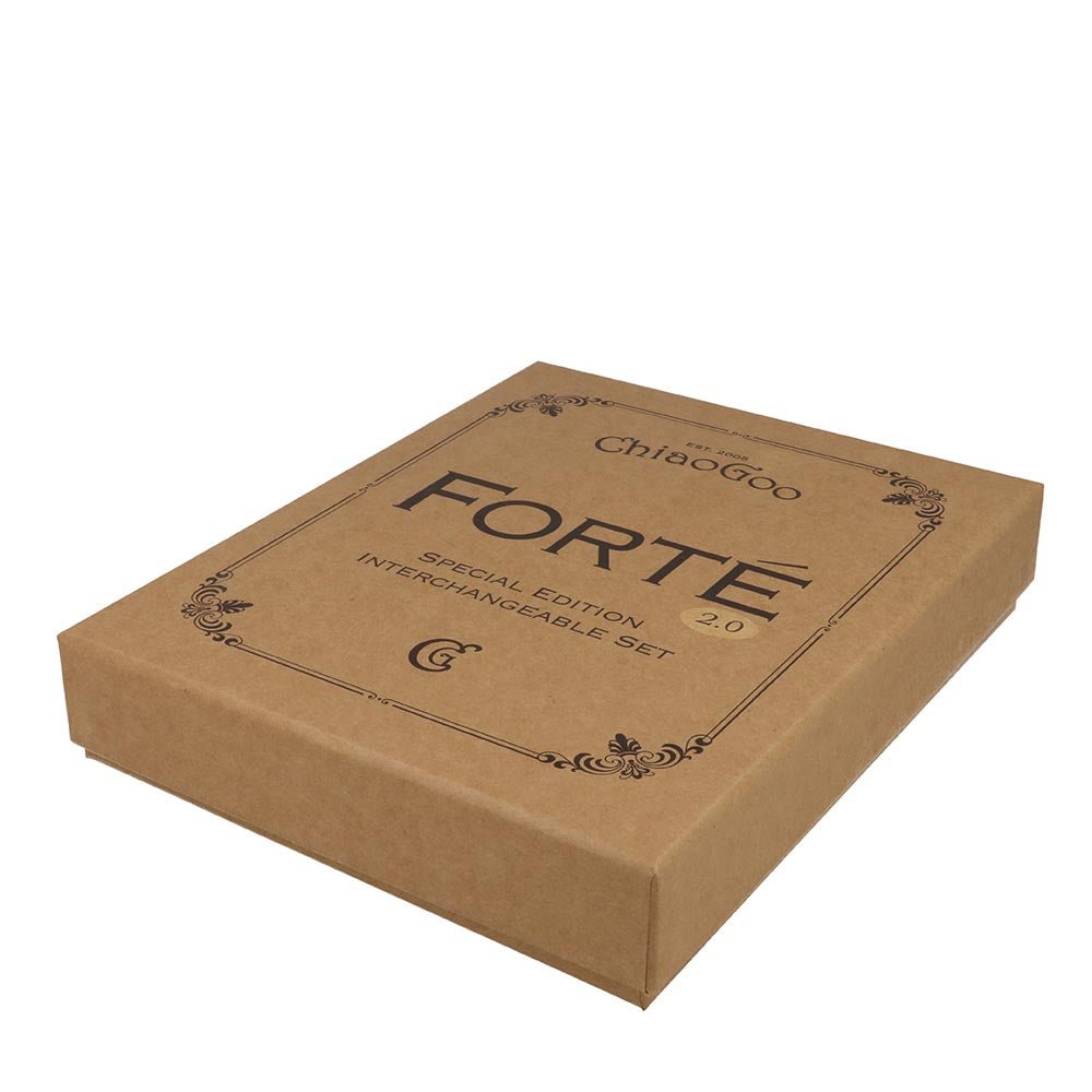 ChiaoGoo Forte 2.0 Int. knitting needle set 13cm 2.75 - 10mm | Knitting yarn shop / dzijas veikals
