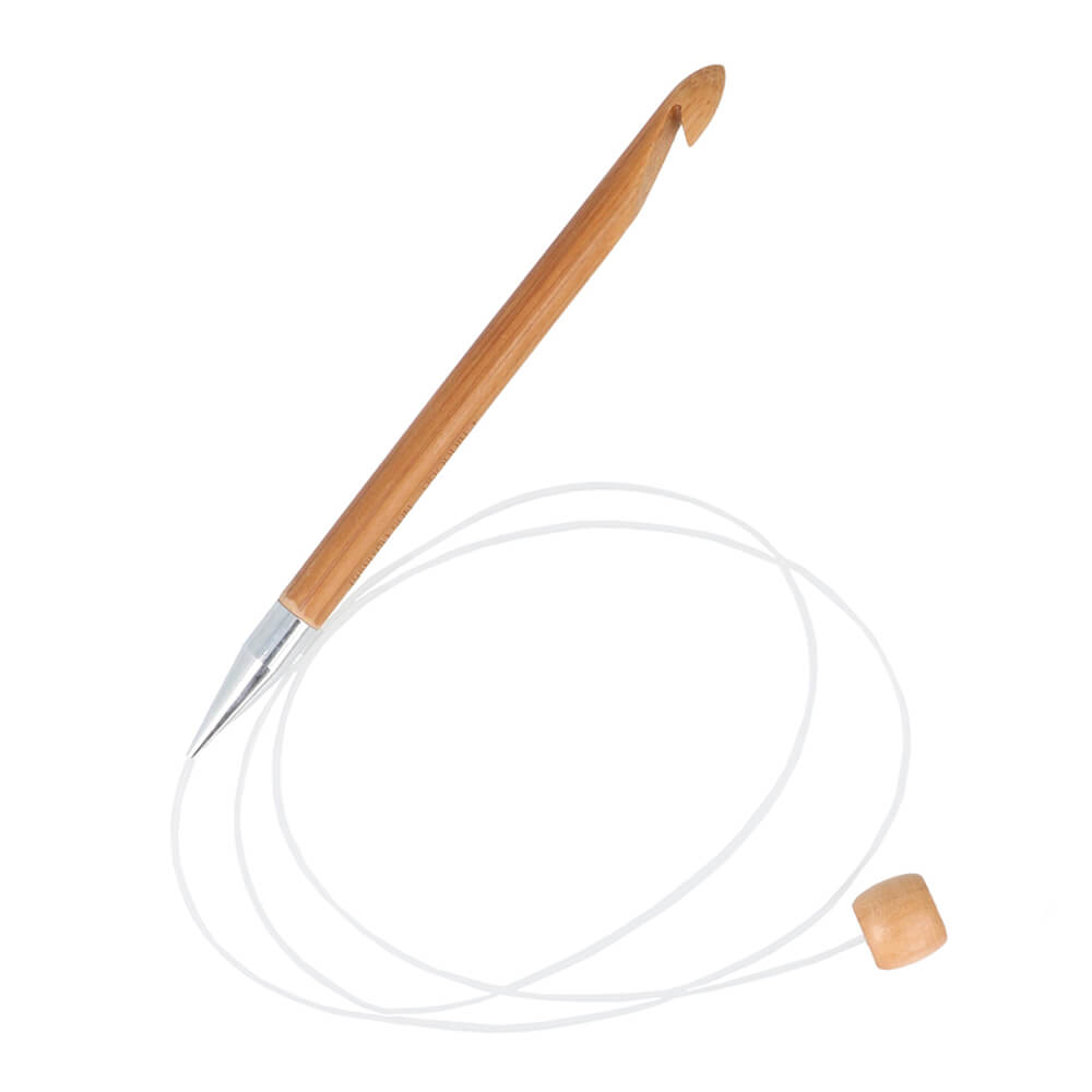 ChiaoGoo Tunisian hook flexible 100 | Knitting yarn shop / dzijas veikals