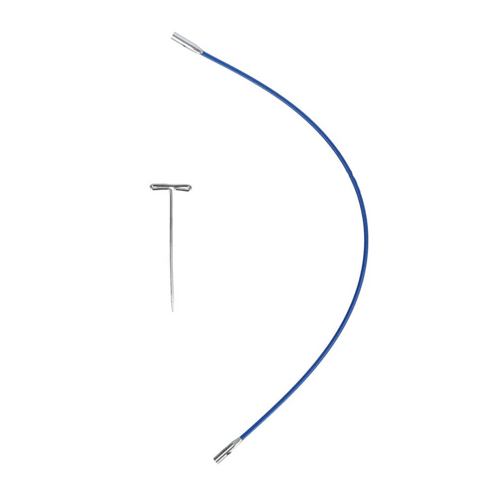 ChiaoGoo TWIST BLUE cable x - flex small 15 | Knitting yarn shop / dzijas veikals