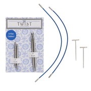 ChiaoGoo TWIST Lace short combo pack 5+8cm,available from 1.5 mm to 5 mm 1.5 | Knitting yarn shop / dzijas veikals