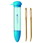 Clover Jumbo darning needle set blue | Knitting yarn shop / dzijas veikals