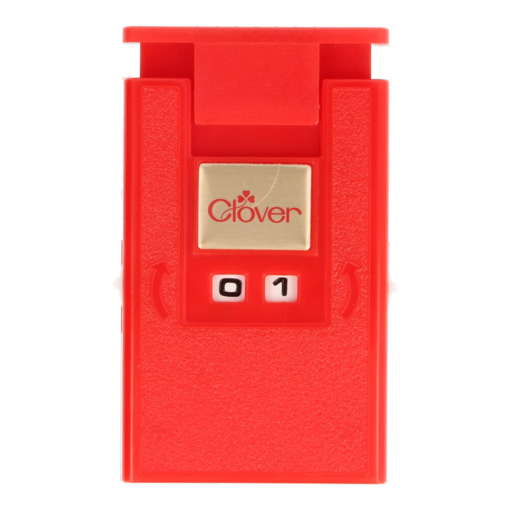 Clover Knitting counter red | Knitting yarn shop / dzijas veikals