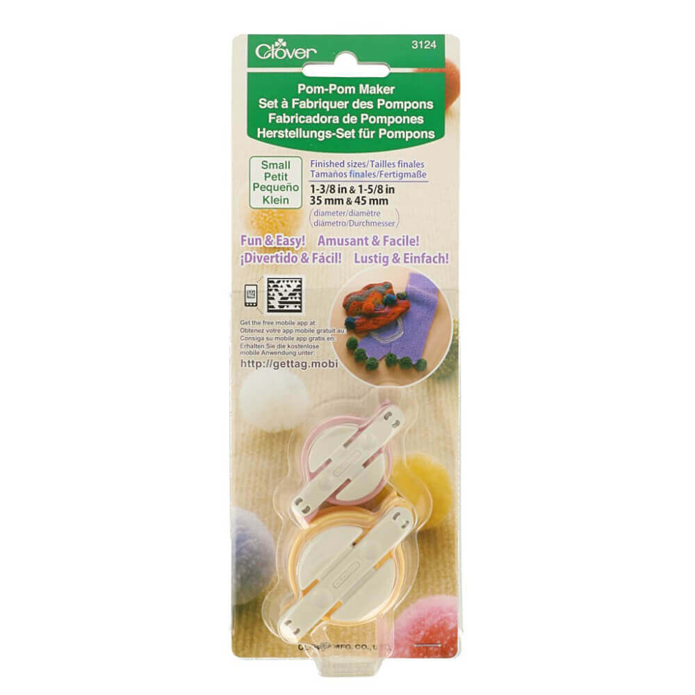 Clover Pom - pom maker, different sizes 35 - 45 | Knitting yarn shop / dzijas veikals