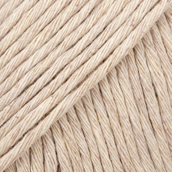 COTTON LIGHT UNI COLOUR 21 light beige | Knitting yarn shop / dzijas veikals