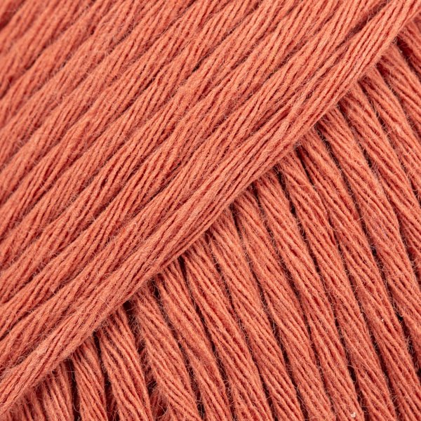 COTTON LIGHT UNI COLOUR 35 rust | Knitting yarn shop / dzijas veikals