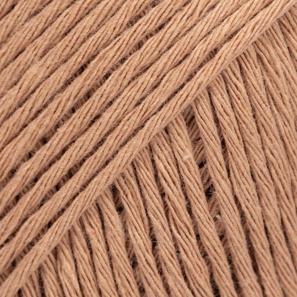 COTTON LIGHT UNI COLOUR 37 almond | Knitting yarn shop / dzijas veikals