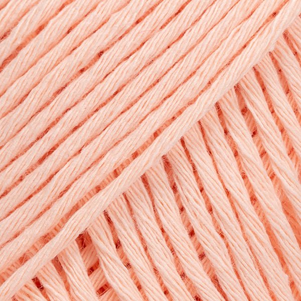 COTTON LIGHT UNI COLOUR 40 light peach | Knitting yarn shop / dzijas veikals
