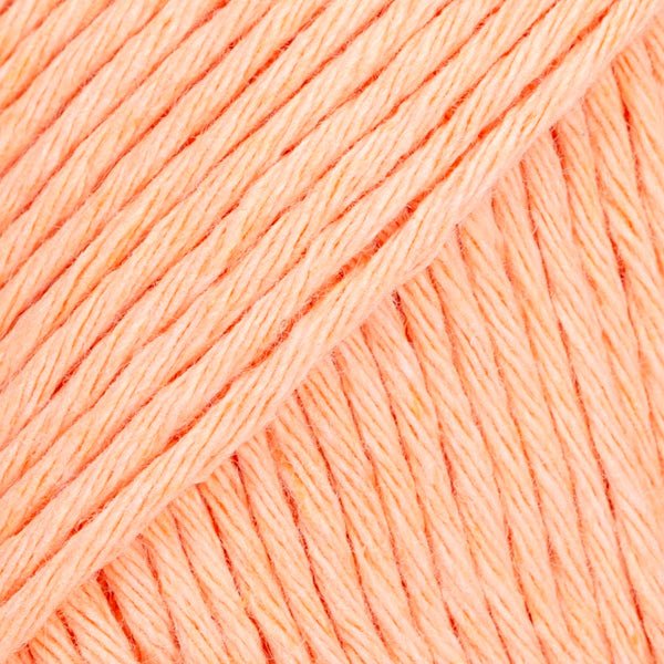 COTTON LIGHT UNI COLOUR 53 peach | Knitting yarn shop / dzijas veikals