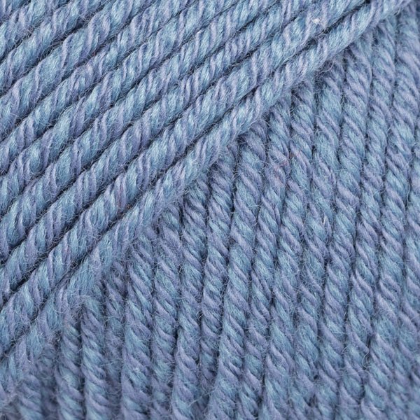 COTTON MERINO UNI COLOUR 16 jeans blue | Knitting yarn shop / dzijas veikals