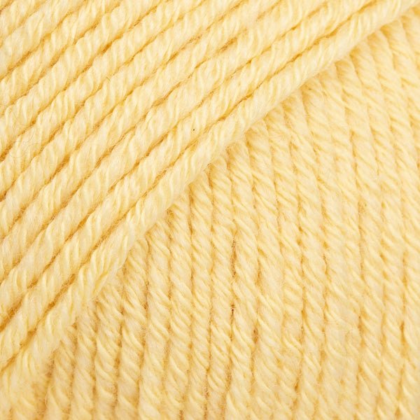 COTTON MERINO UNI COLOUR 17 vanilla | Knitting yarn shop / dzijas veikals