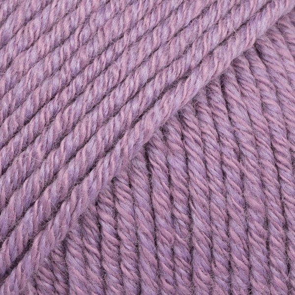 COTTON MERINO UNI COLOUR 23 lavender | Knitting yarn shop / dzijas veikals