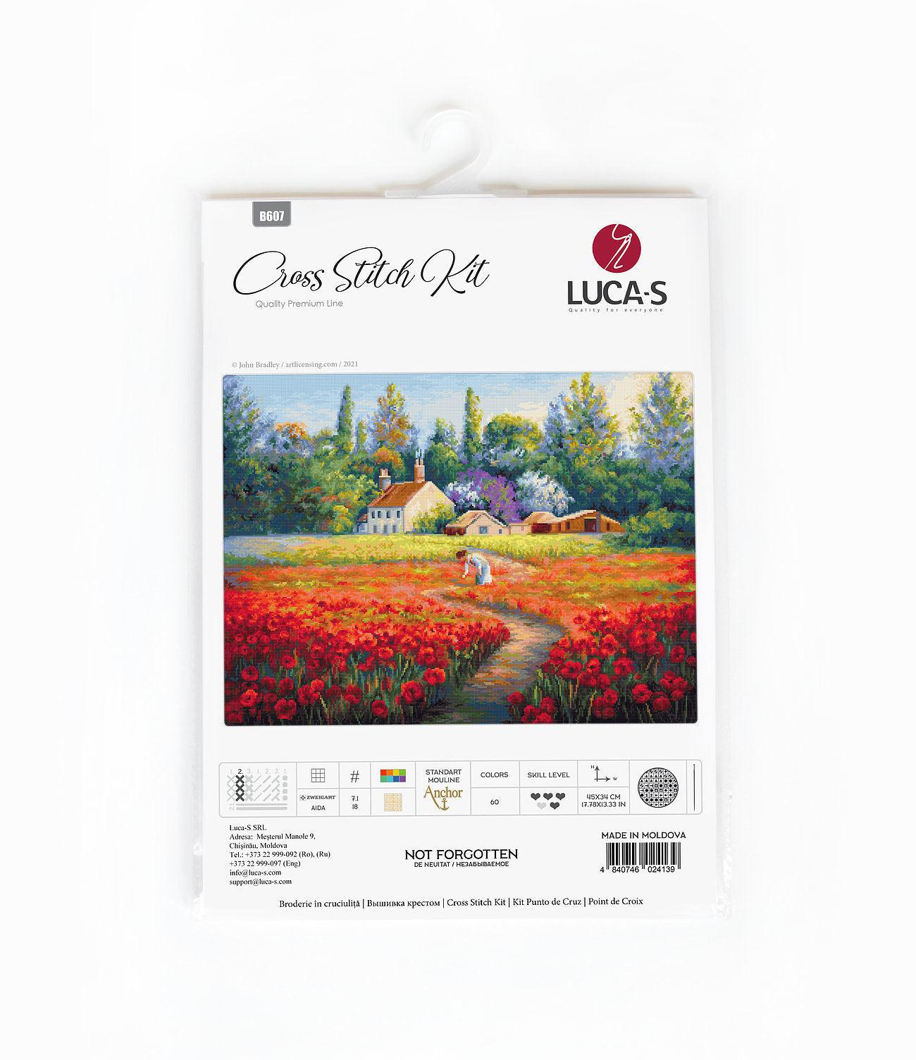 Cross Stitch Kit Luca - S - Not Forgotten, B607 | Knitting yarn shop / dzijas veikals