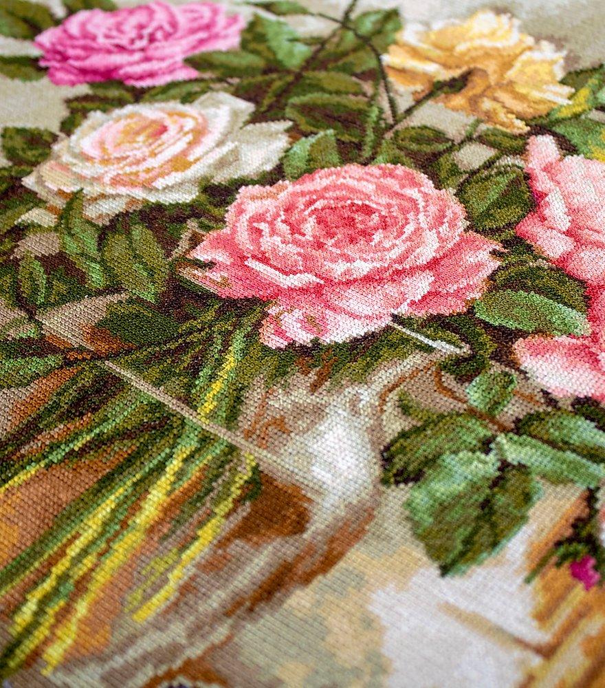 Cross Stitch Kit Luca - S - Still Life with Blueberries, B588 | Knitting yarn shop / dzijas veikals