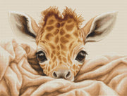 Cross Stitch Kit Luca - S - The Baby Giraffe, B2425 | Knitting yarn shop / dzijas veikals