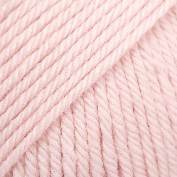 DAISY UNI COLOUR 06 powder pink | Knitting yarn shop / dzijas veikals