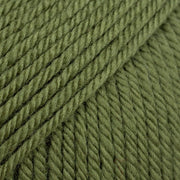 DAISY UNI COLOUR 17 moss green | Knitting yarn shop / dzijas veikals