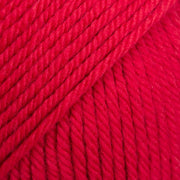 DAISY UNI COLOUR 21 crimson red | Knitting yarn shop / dzijas veikals