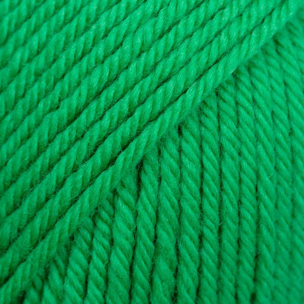 DAISY UNI COLOUR 25 parrot green | Knitting yarn shop / dzijas veikals